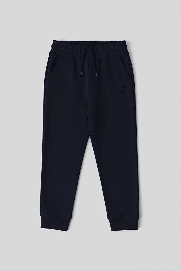 Детские спортивные штаны для мальчиков с манжетами Tommy Life, Navy Blue — фото 3