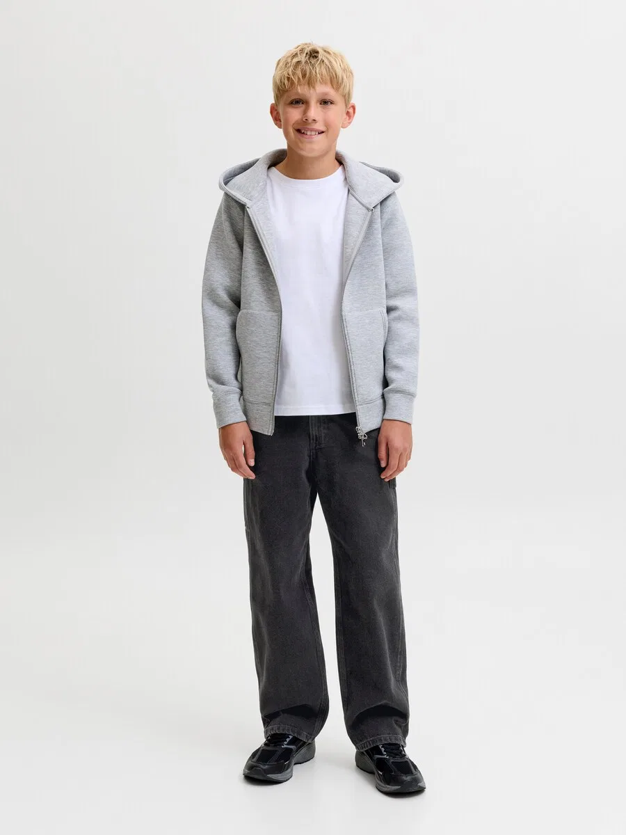 Джинсы Jack & Jones Junior свободного кроя 'JJIALEX' черного цвета — фото 4