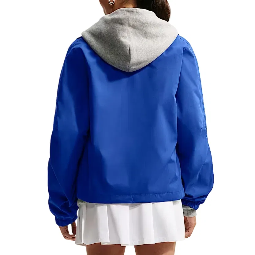 Женская куртка Sportswear Loose Coaches Jacket 'Old Royal Sail' Nike, Old Royal/Sail — фото 2
