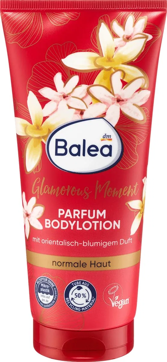 Набор лосьонов для тела Balea: Glamorous Moment 200 мл + Natural Beauty Rose & Dragon Fruit 200 мл x2, 600 мл — фото 3