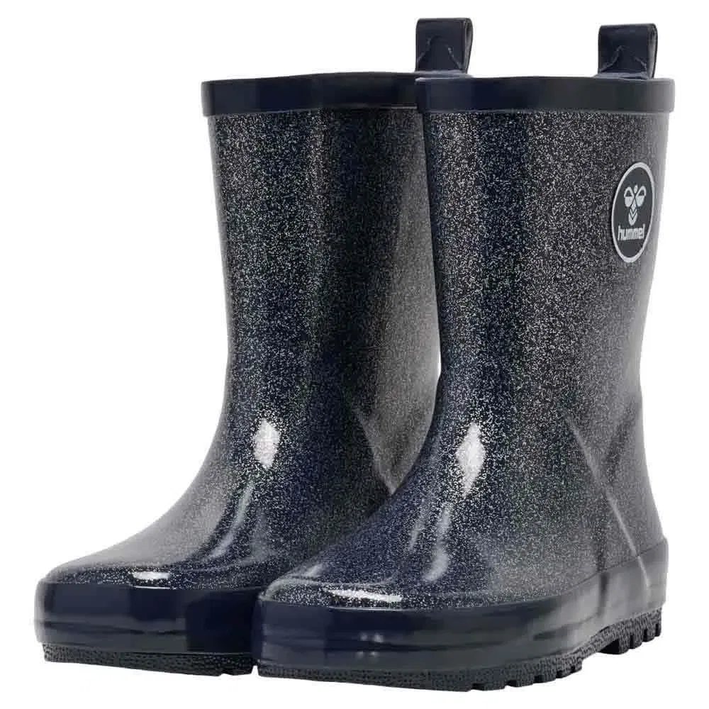 Сапоги резиновые Glitter Hummel, черный — фото 4