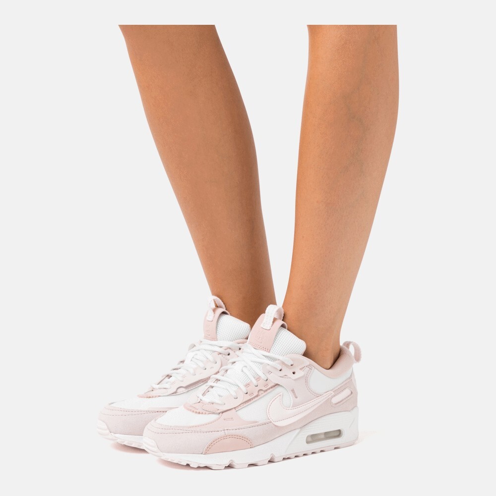 Кроссовки Nike Sportswear W Air Max 90 Futura, summit white/soft pink/barely rose/pink oxford/white — фото 4