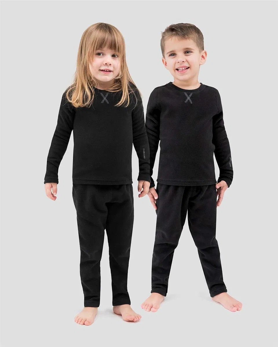 Комплект термобелья с длинным рукавом и брюками Terramar 4.0, Black