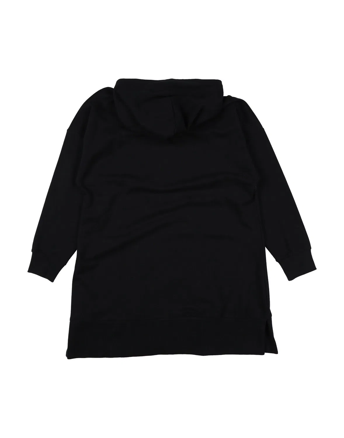 Детское платье для девочек с капюшоном Donna Karan, черный — фото 2