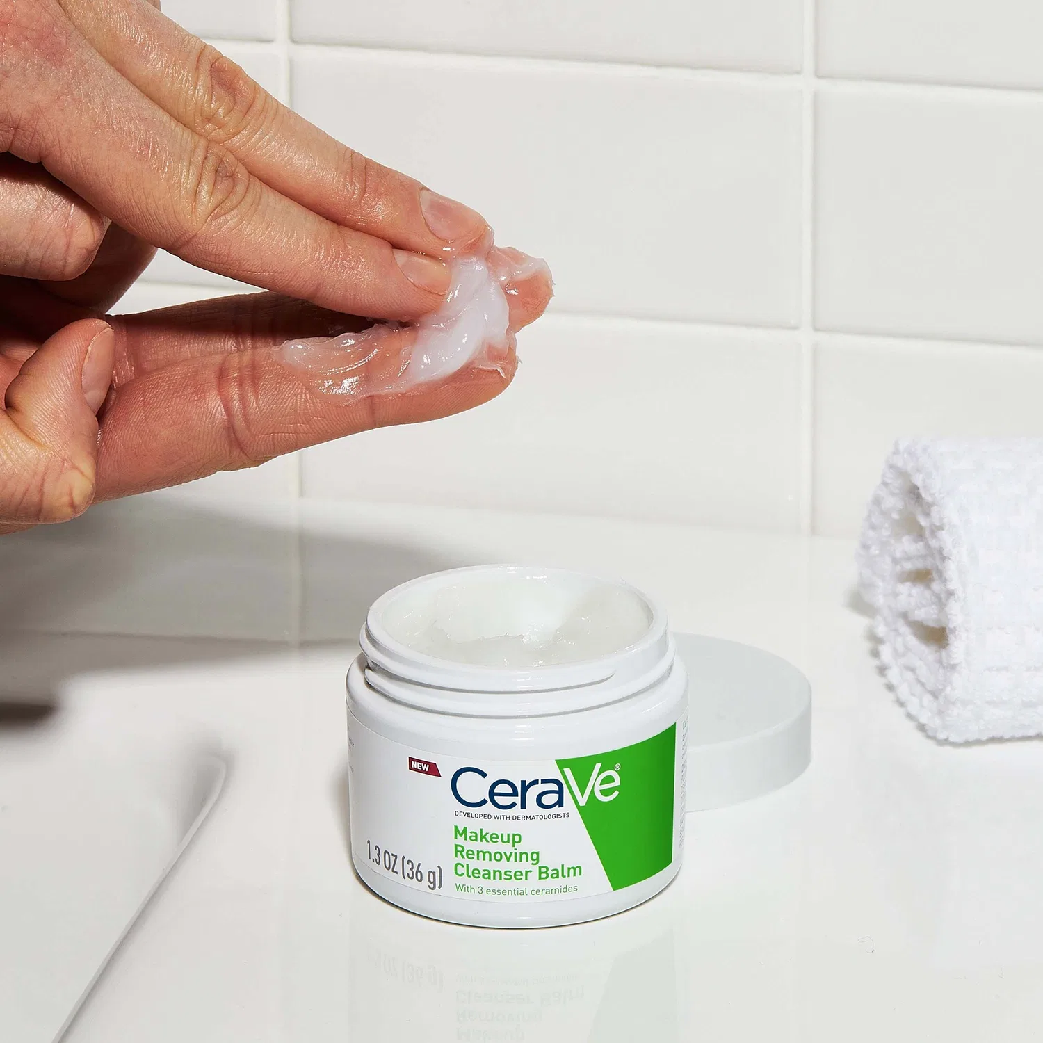 Бальзам для снятия макияжа с маслом жожоба CeraVe, 38 мл — фото 2