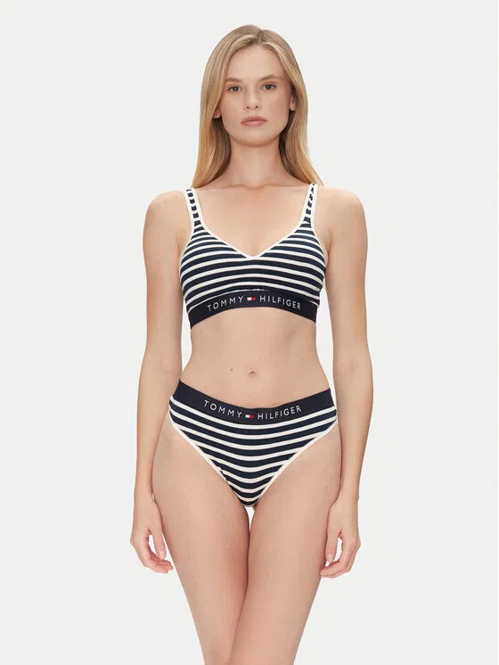 Топ-бюстгальтер Tommy Hilfiger, темно-синий — фото 2