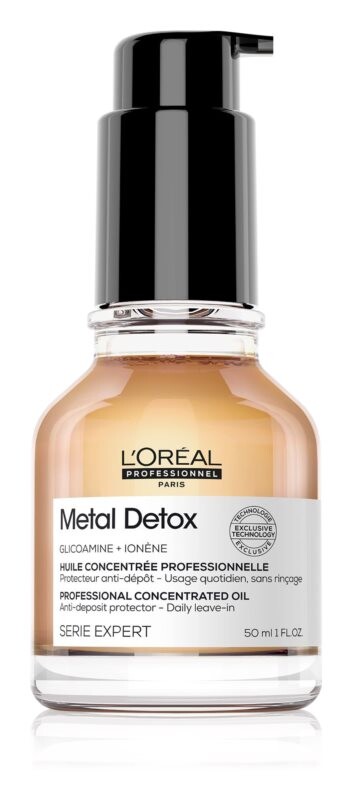 

Питательное масло для волос против ломкости волос L’Oréal Professionnel Serie Expert Metal Detox