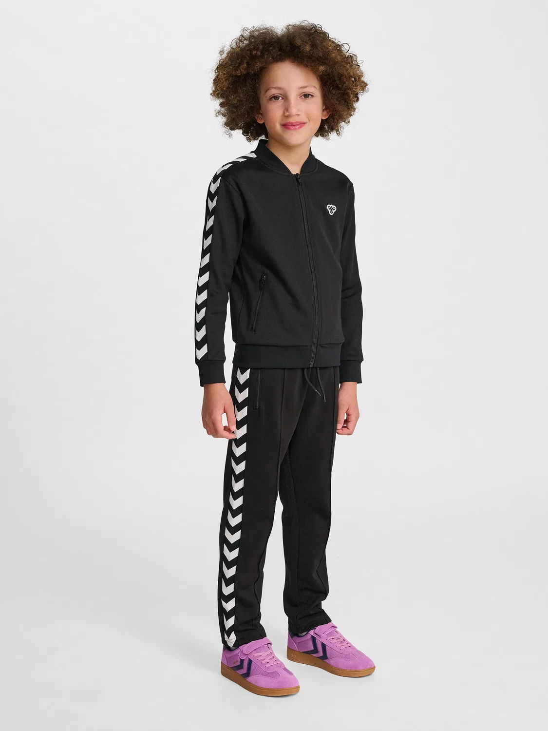 Детская куртка с длинным рукавом Hmljr Archive Hummel, Schwarz — фото 3
