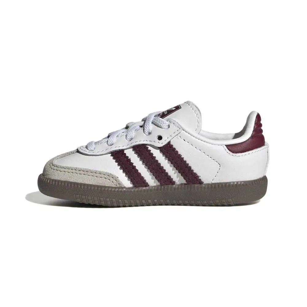 Кеды Samba OG с эластичной шнуровкой Adidas Originals, белый — фото 4