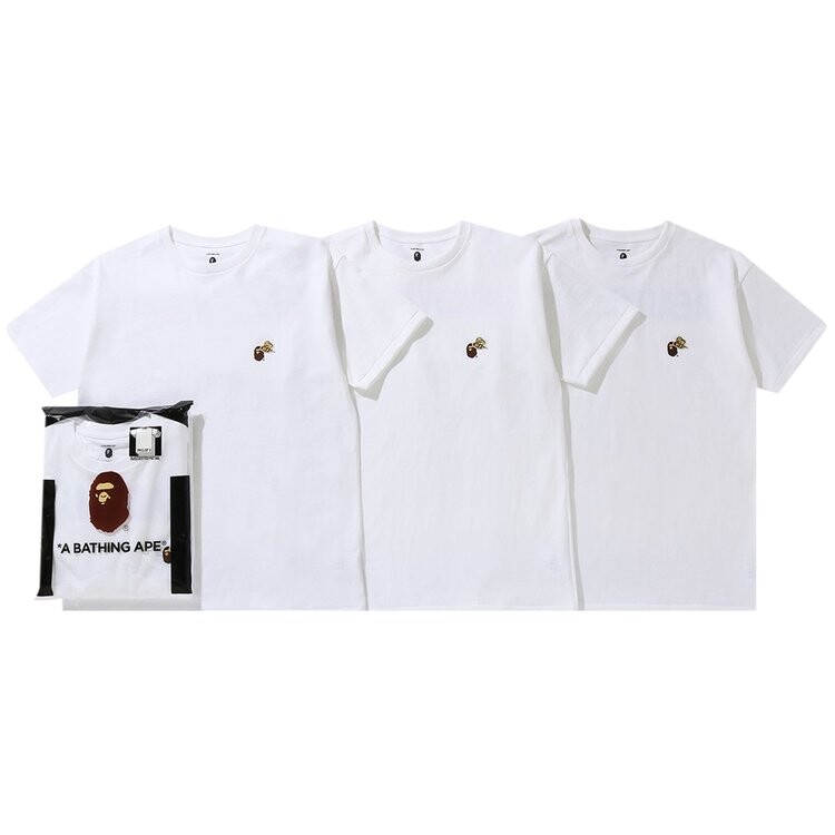 

Футболка BAPE x ReadyMade 3 Pack Tee 'White', белый