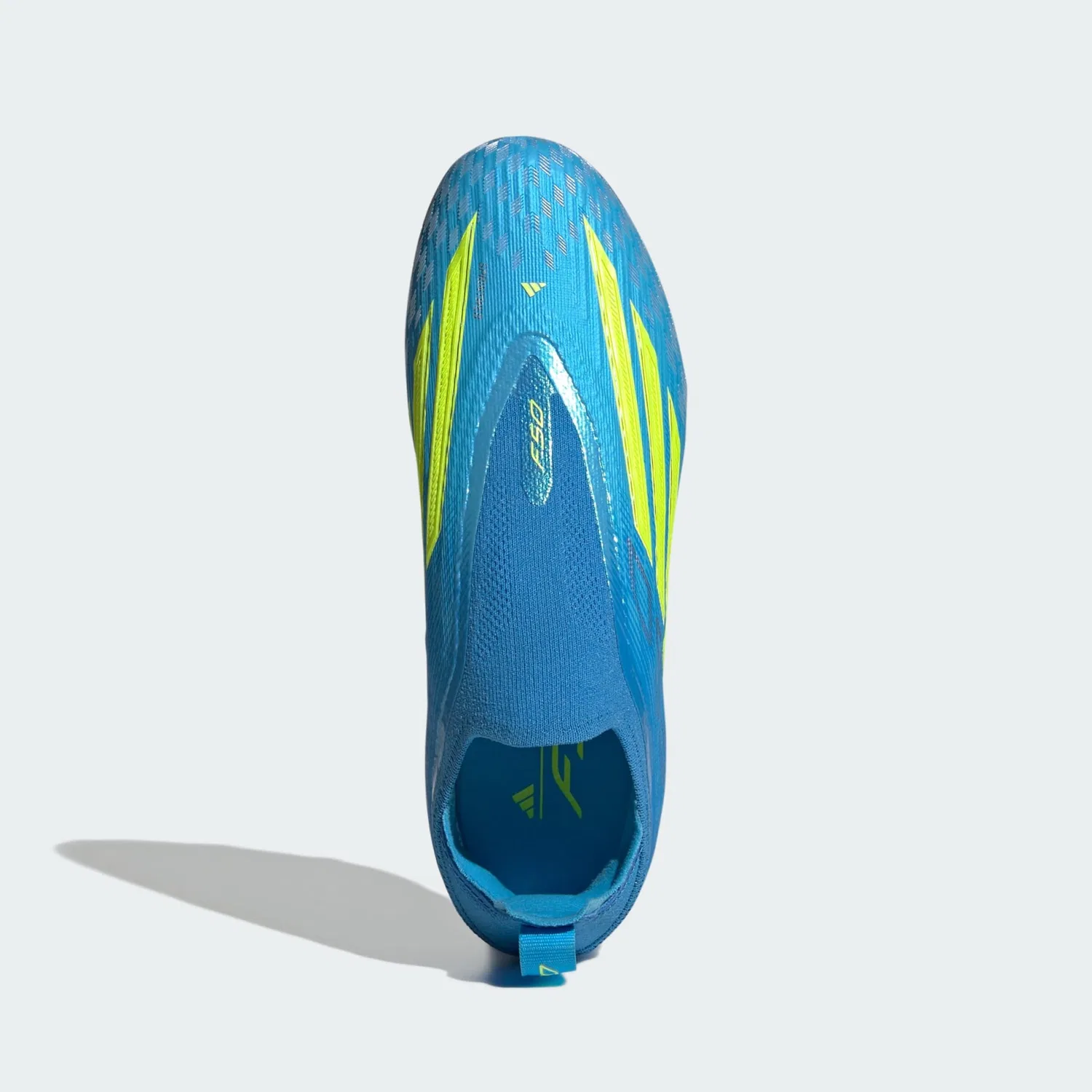 Спортивные кроссовки Adidas Performance F50 Elite синего цвета — фото 2