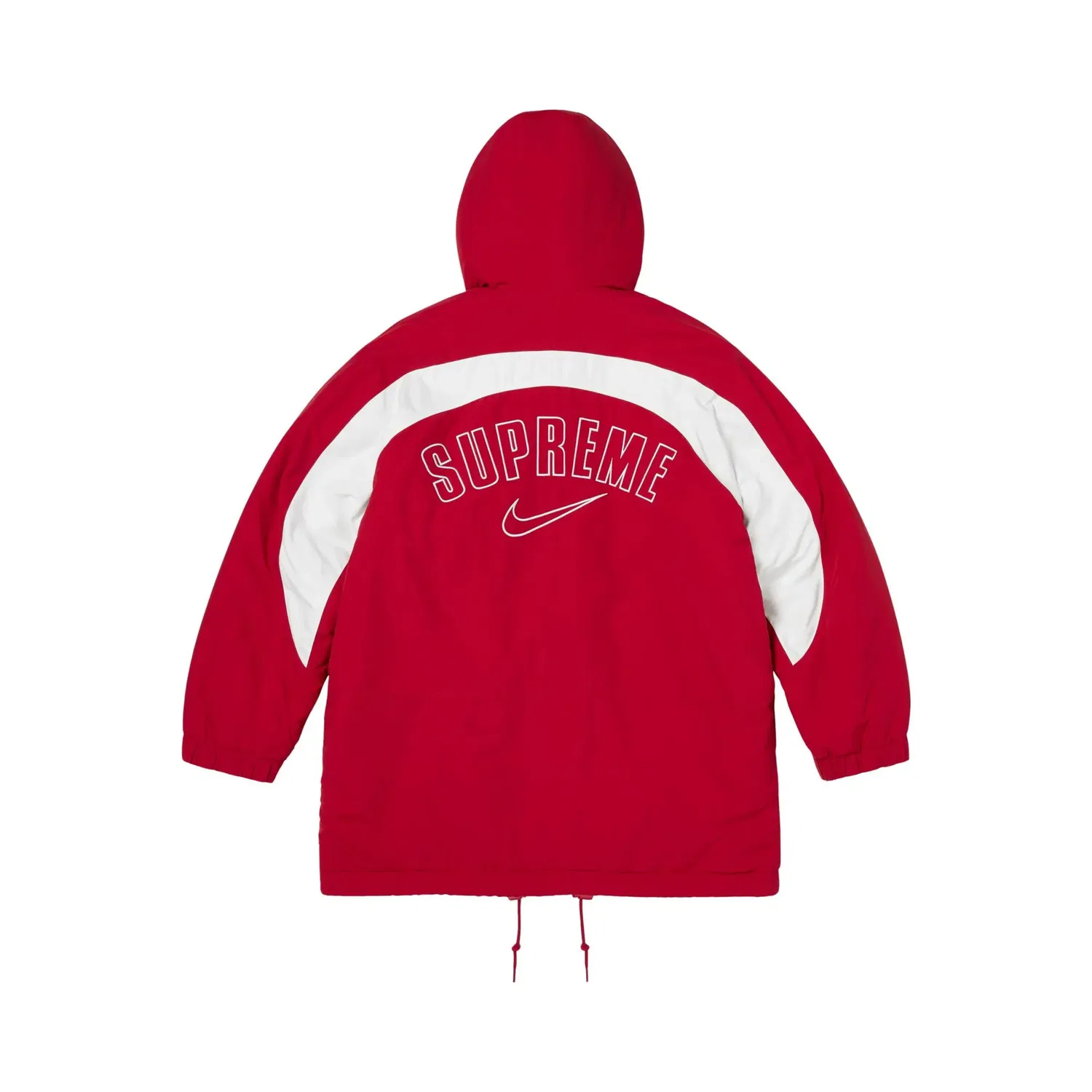 Парка двусторонняя x Nike Fur Supreme, Red — фото 2