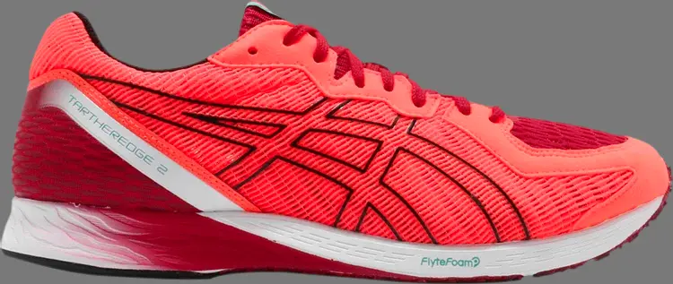Кроссовки tartheredge 2 2e wide sunrise red Asics, красный