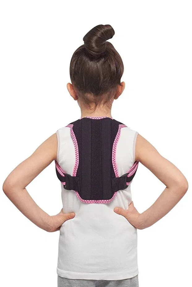 Детский корсет для девочек с прямой осанкой Ankaflex, Pink