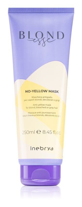 

Маска для волос, нейтрализующая желтоватый оттенок Inebrya BLONDesse No-Yellow Mask