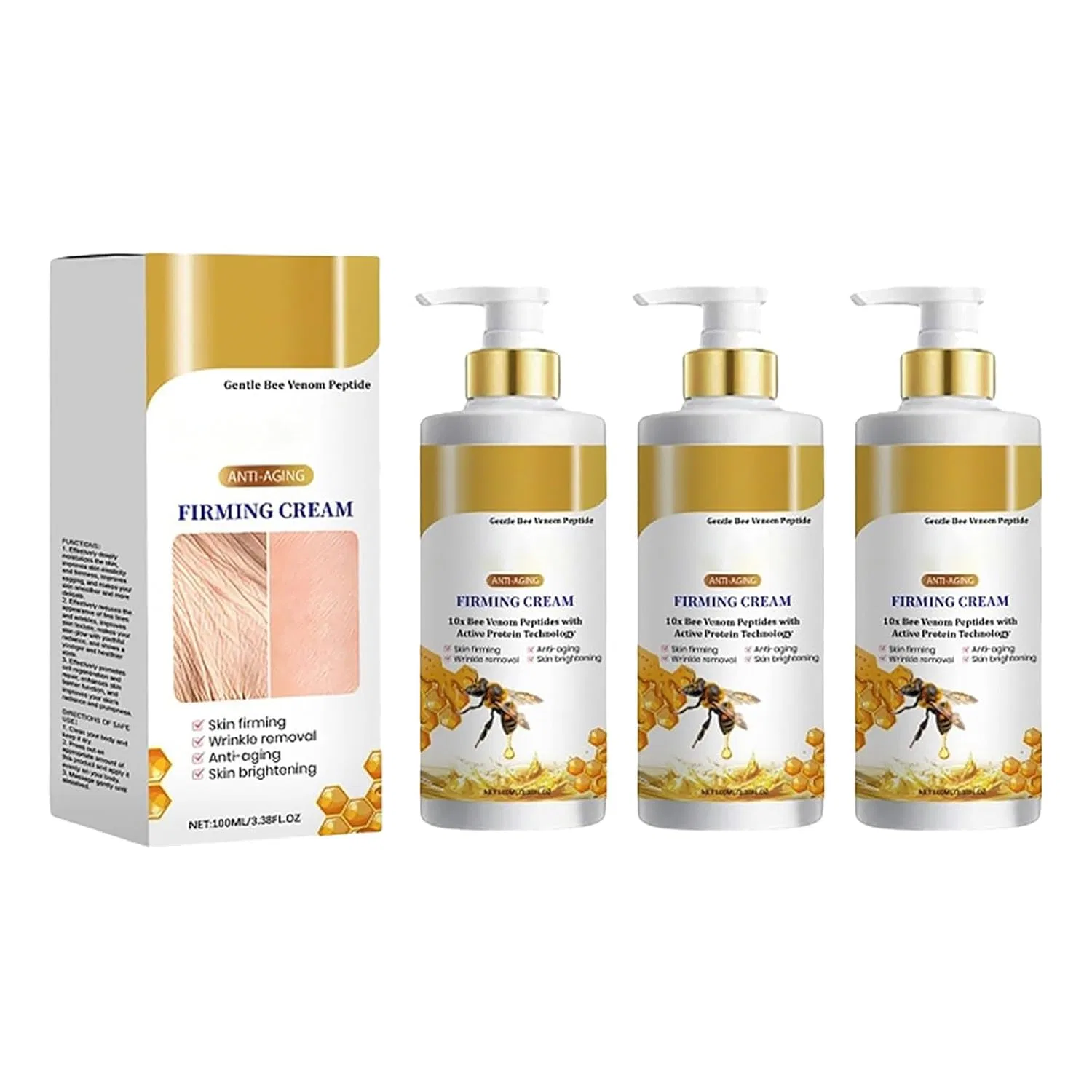 Крем для упругости кожи Ceoerty BeeAura Anti-Ageing Firming Cream, Sovtay, 3 шт, 100 мл, 3 pieces