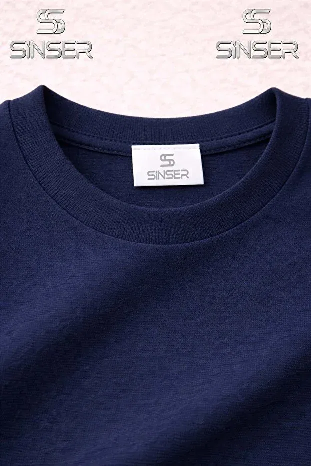 Детский комплект из футболки и брюк с принтом Dare To Start Ss Sinser, Navy Blue — фото 3