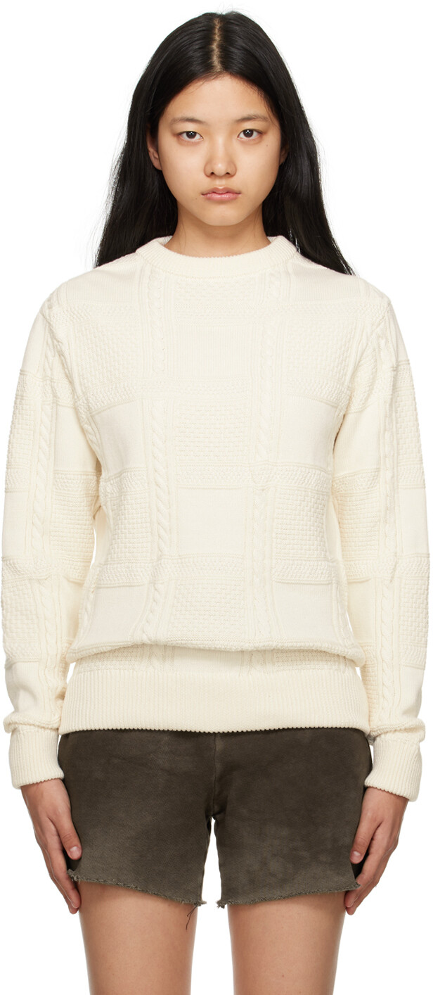 

Off-White Свитер Flynn Palmes, Коричневый, Off-White Свитер Flynn Palmes