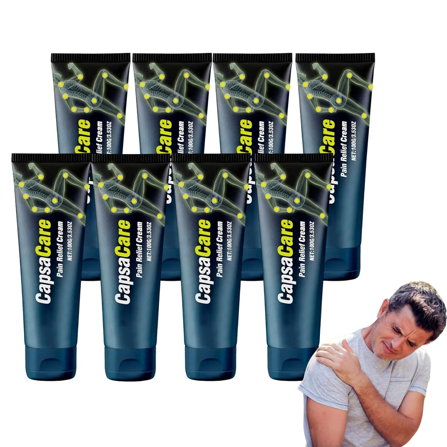 Крем для тела Targeted Comfort Cream, VKaoess, набор 8 шт., 100 г