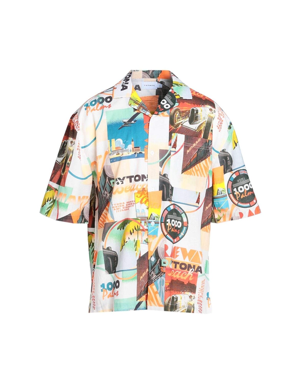 

Рубашка Topman Patterned, мультиколор