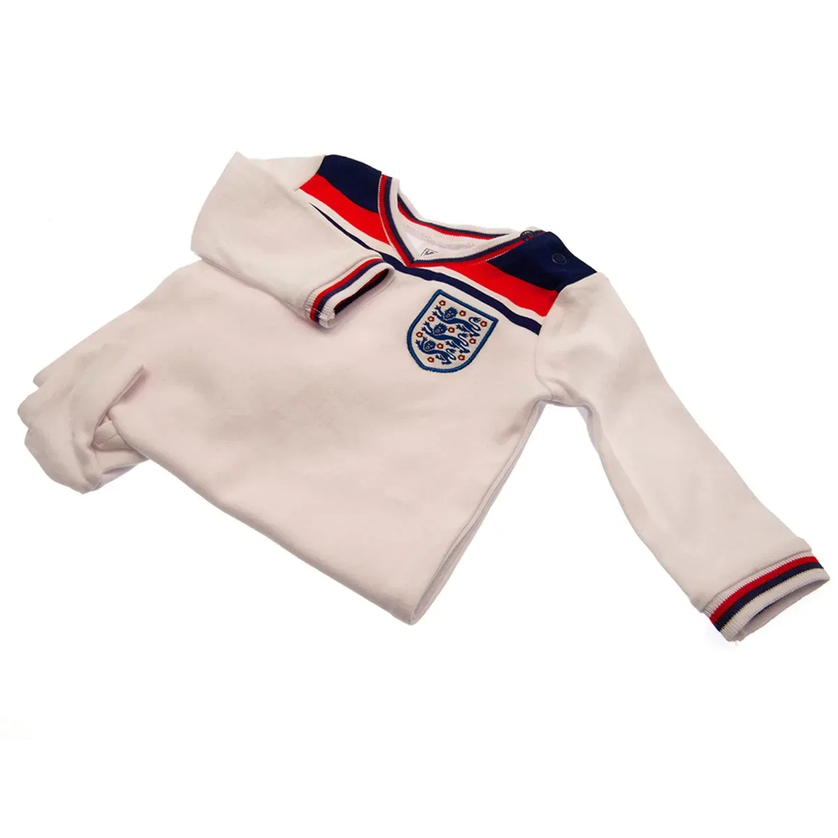 Детский боди-комбинезон с принтом 1982 World Cup Retro England Fa, White — фото 2