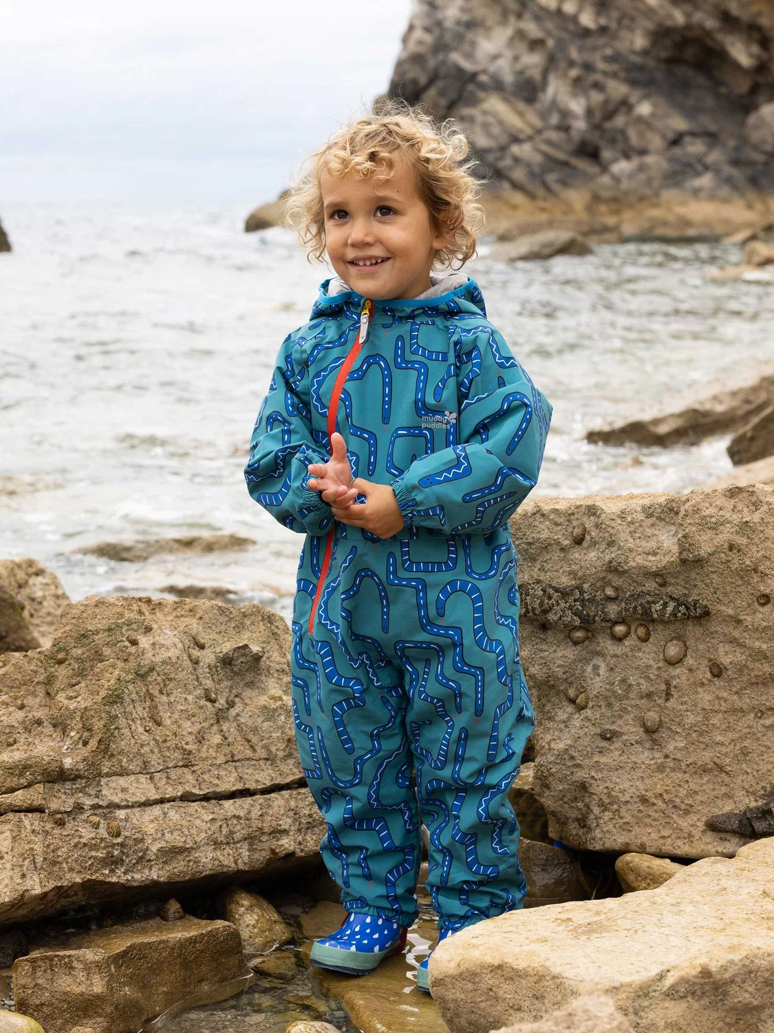 Комбинезон непромокаемый EcoLight Muddy Puddles, зеленый