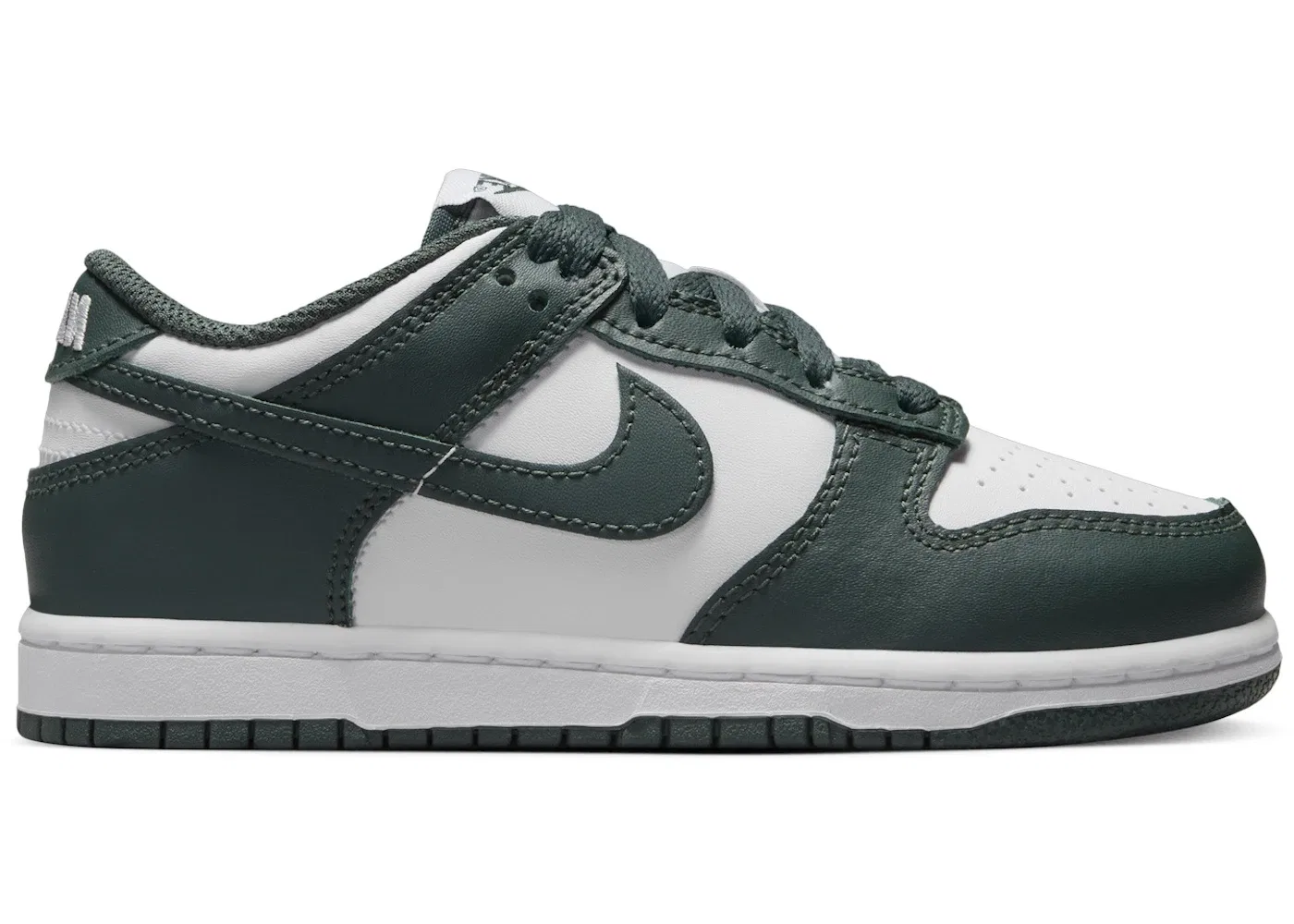 Детские кроссовки Lifestyle Nike Dunk Low Nike, White White Vintage Green