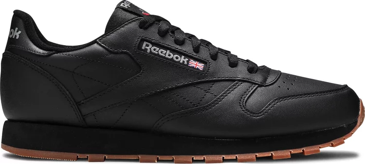 Кроссовки Reebok Classic Leather, черный - фото