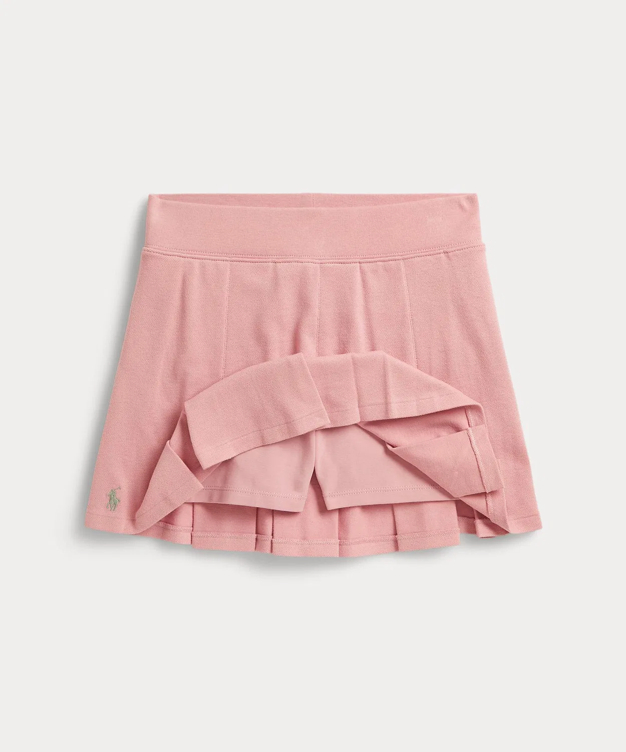 Детский комплект из поло и шорт с юбкой Polo Ralph Lauren Childrenswear, Pink — фото 3