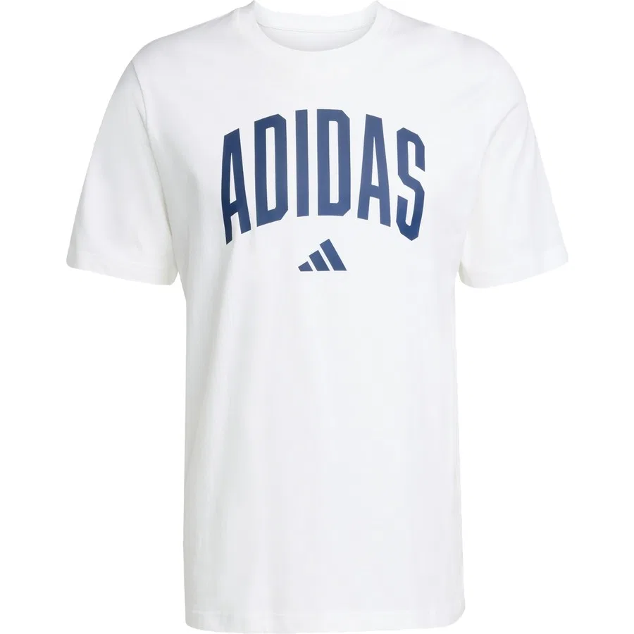 Футболка с принтом M Collegiate T adidas, Белый — фото 3