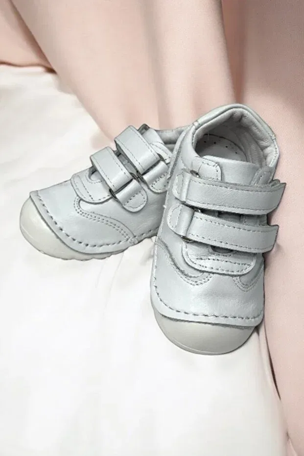 Детские туфли для девочек с ортопедической подошвой Casso, White — фото 3