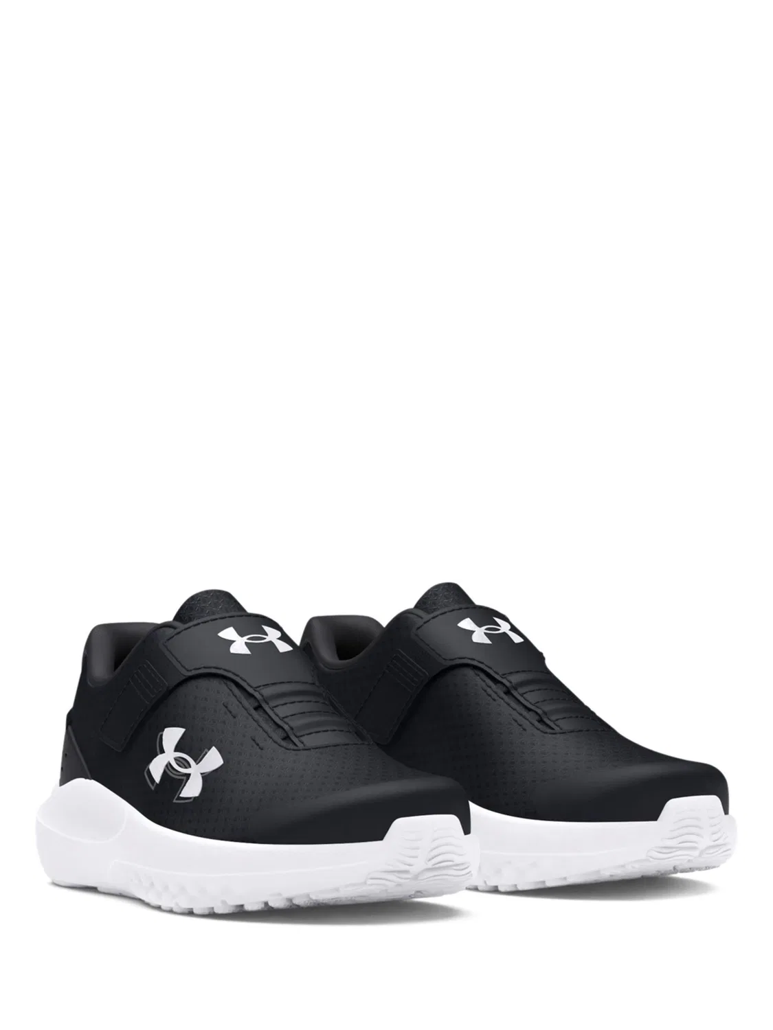 Кроссовки для мальчиков Surge 4 Under Armour, черно-белые — фото 3