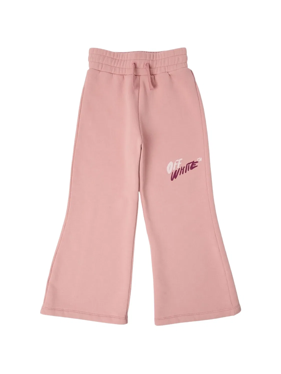 Спортивные брюки расклешенные розовые OFF-WHITE, розовый