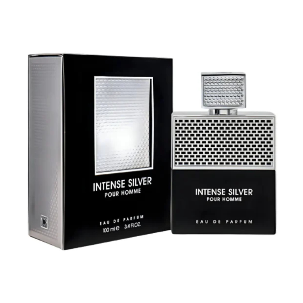 Парфюмерная вода Fragrance World Intense Silver Pour Homme — фото 2