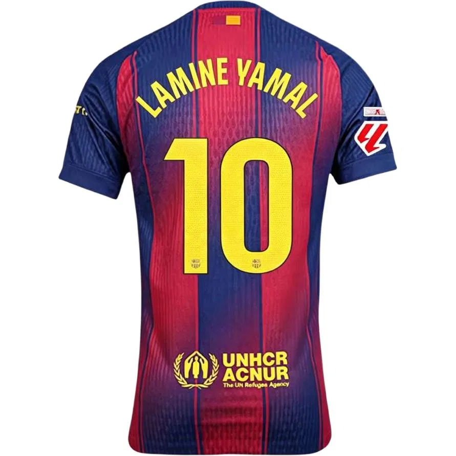 Детская футболка с длинным рукавом Yamal League Emblem+La Liga Armband Championship Medal Nike