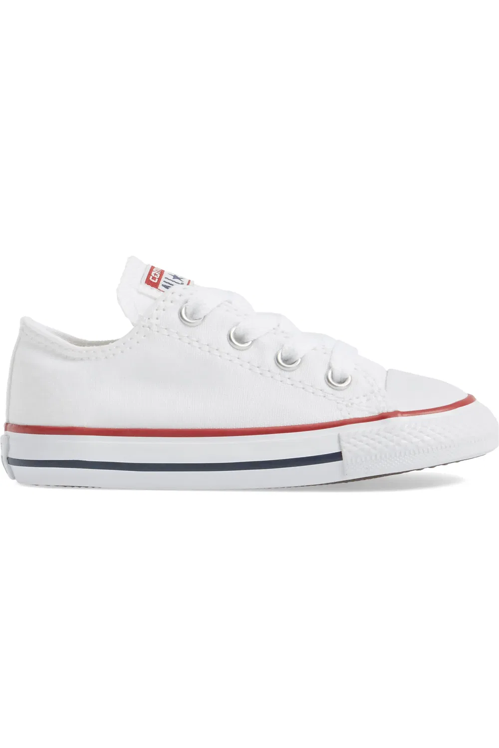 Детские кеды низкие Chuck Taylor Converse, белый — фото 3