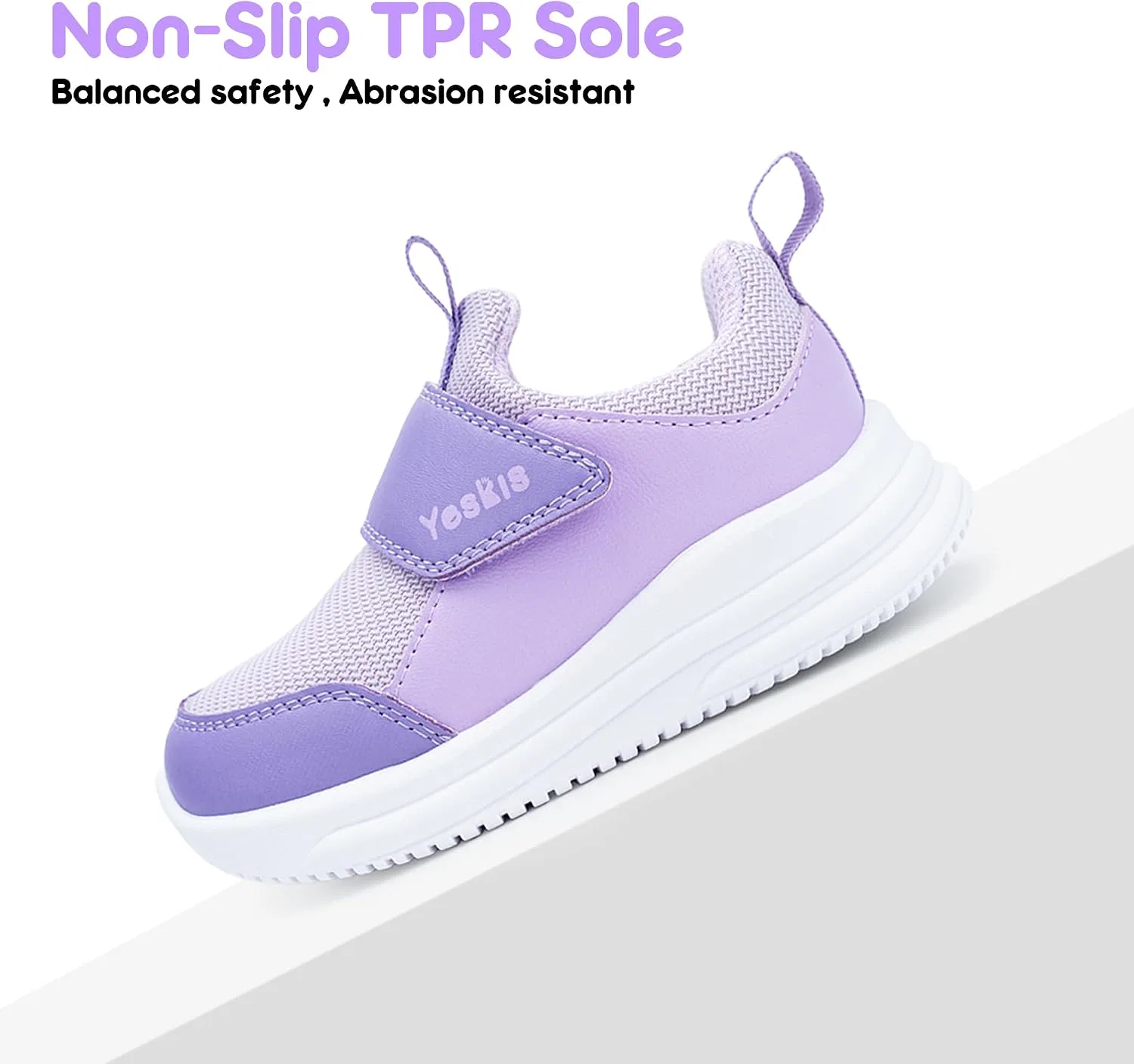 Детские кроссовки для бега YESKIS, Purple — фото 2