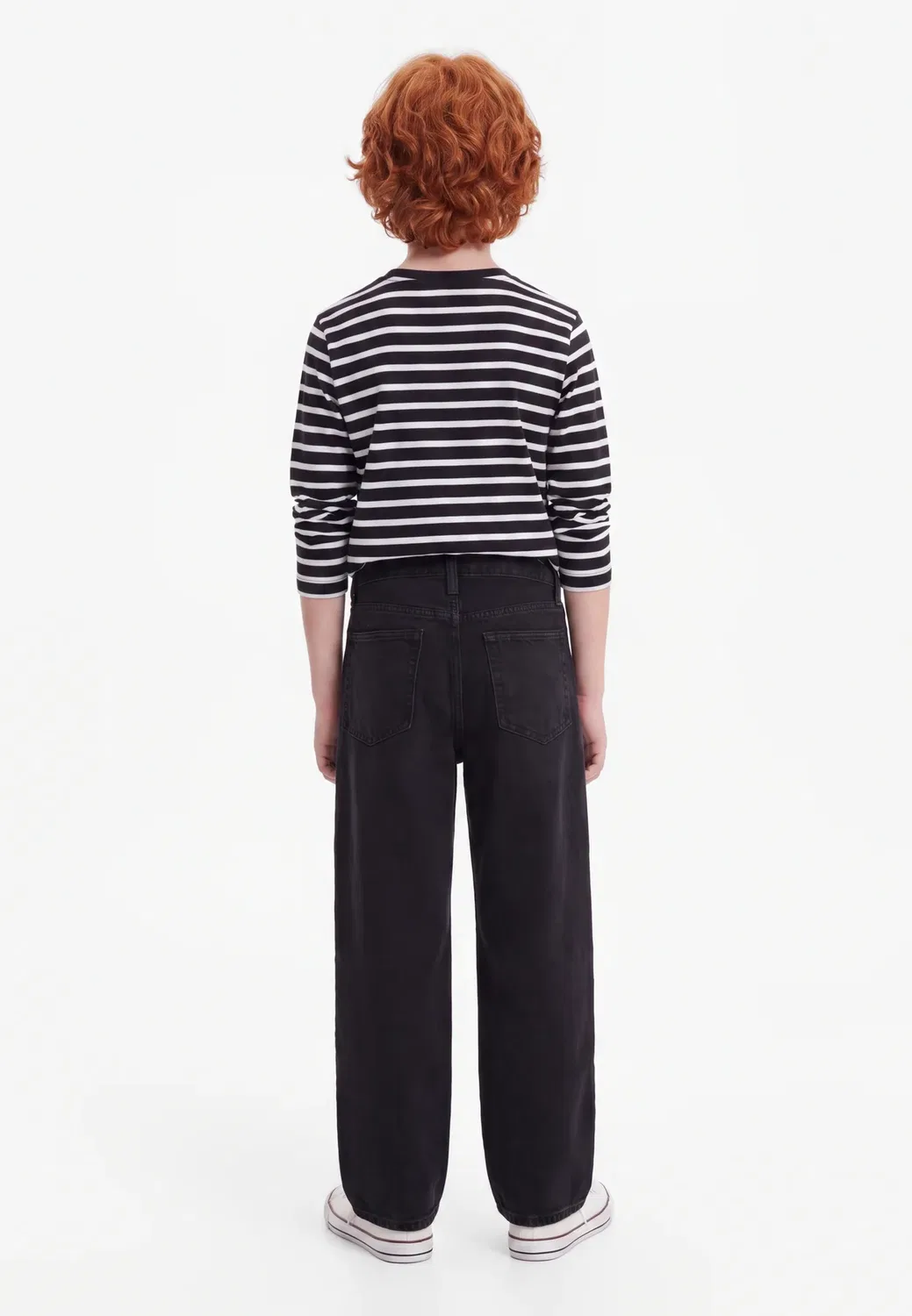 Свободные джинсы свободного кроя Gap, Black Wash — фото 2