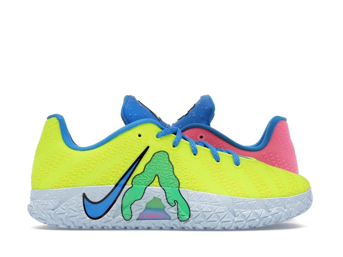 Детские кроссовки с принтом Nike Ja 3 Kool-Aid Nike, Lemon Venom/Deep Royal Blue/Light Green Spark/Light Photo Blue
