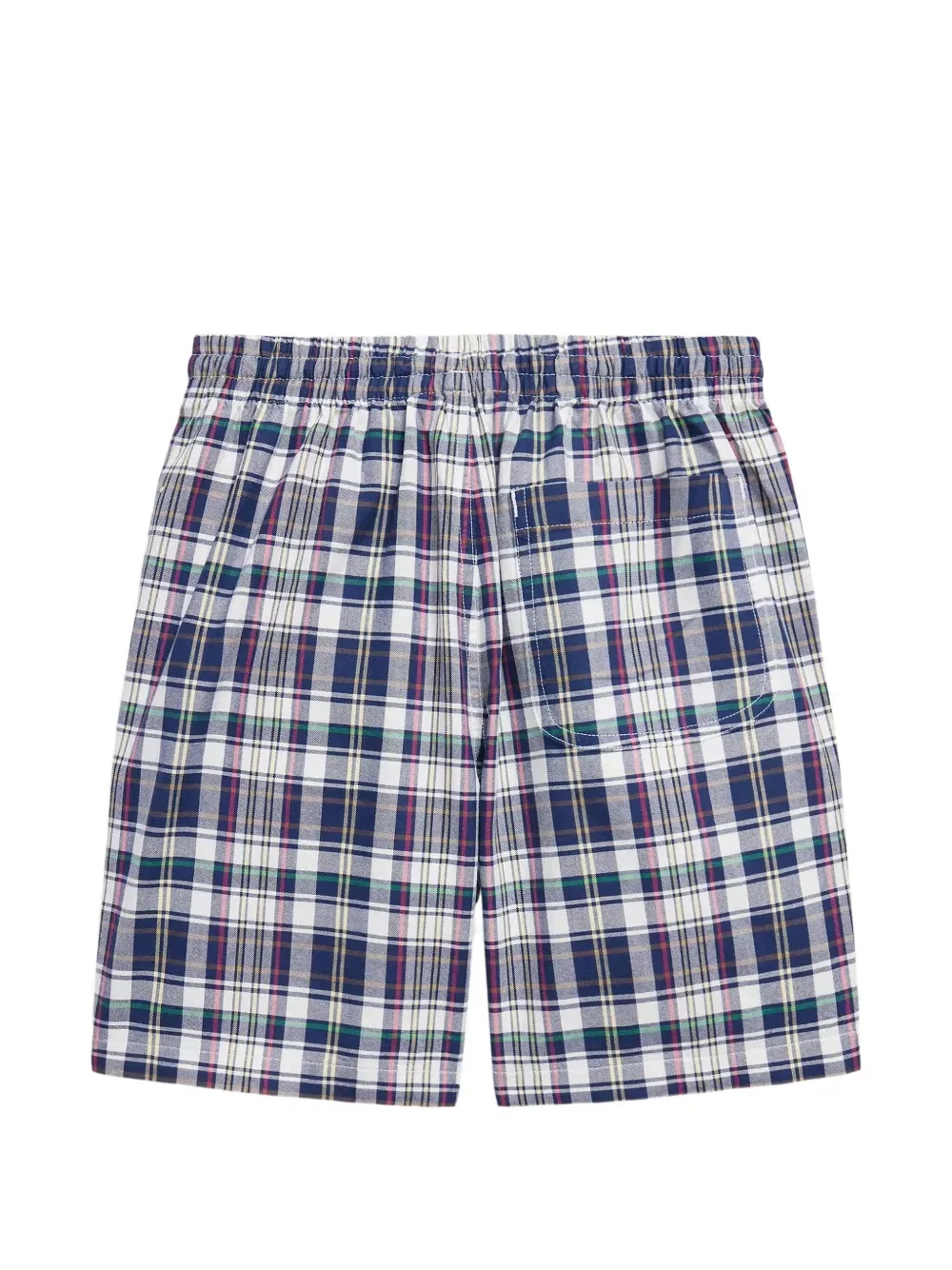 Шорты Big Fit в клетку Polo Ralph Lauren Kids, синий — фото 2