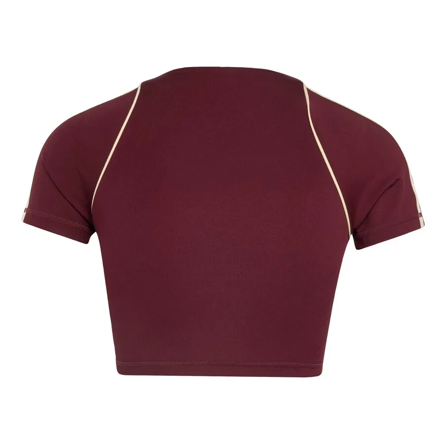 Спортивная футболка ADIDAS PERFORMANCE Performance Shirt цвета бордо — фото 3