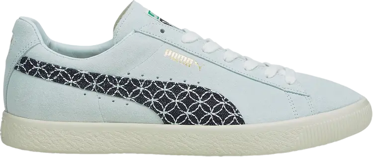 

Кроссовки Puma Suede Vintage Made In Japan Sashiko - Vaporous Grey, серый