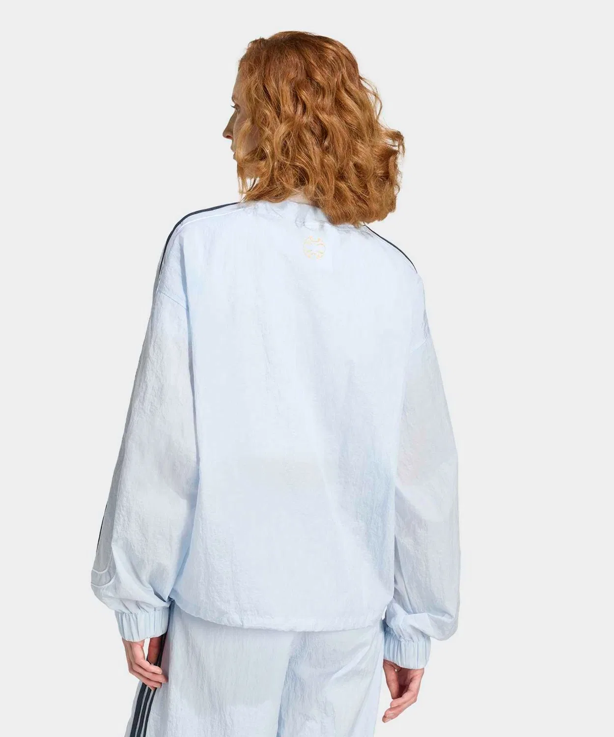 Женский свитшот свободного кроя с длинным рукавомTeam Geist 2.0 Adidas, Blue — фото 2