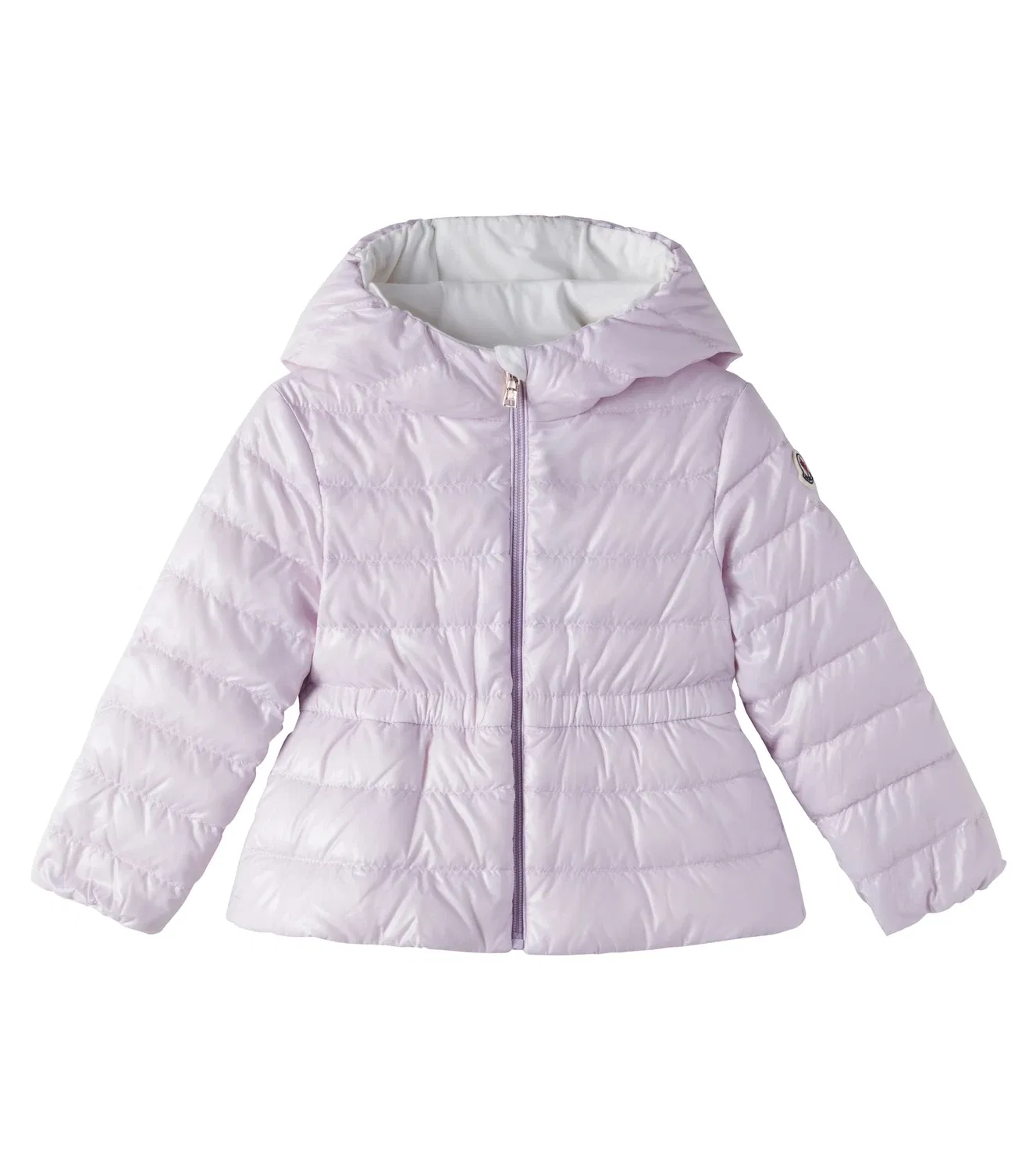 Пуховик Baby Pinar, Moncler Enfant, розовый
