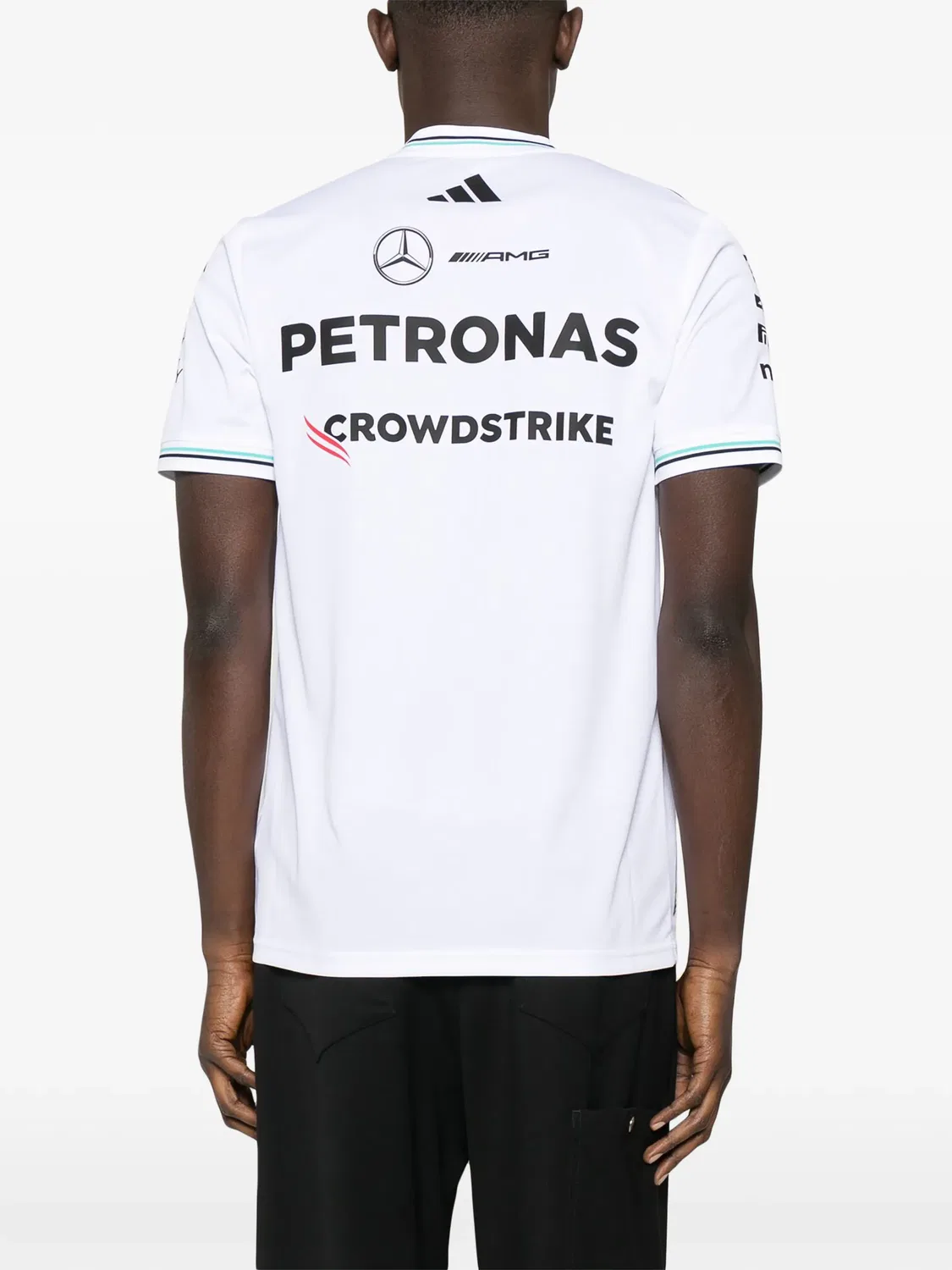 Футболка Mercedes-AMG Petronas F1 Team Adidas, белый — фото 4