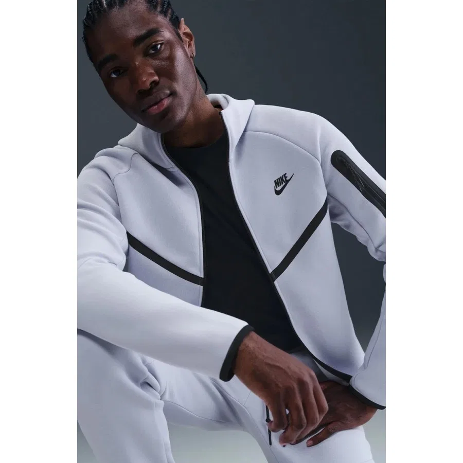 Худи Nike Tech Fleece Full Zip Windrunner Hoodie, Фиолетовый — фото 3