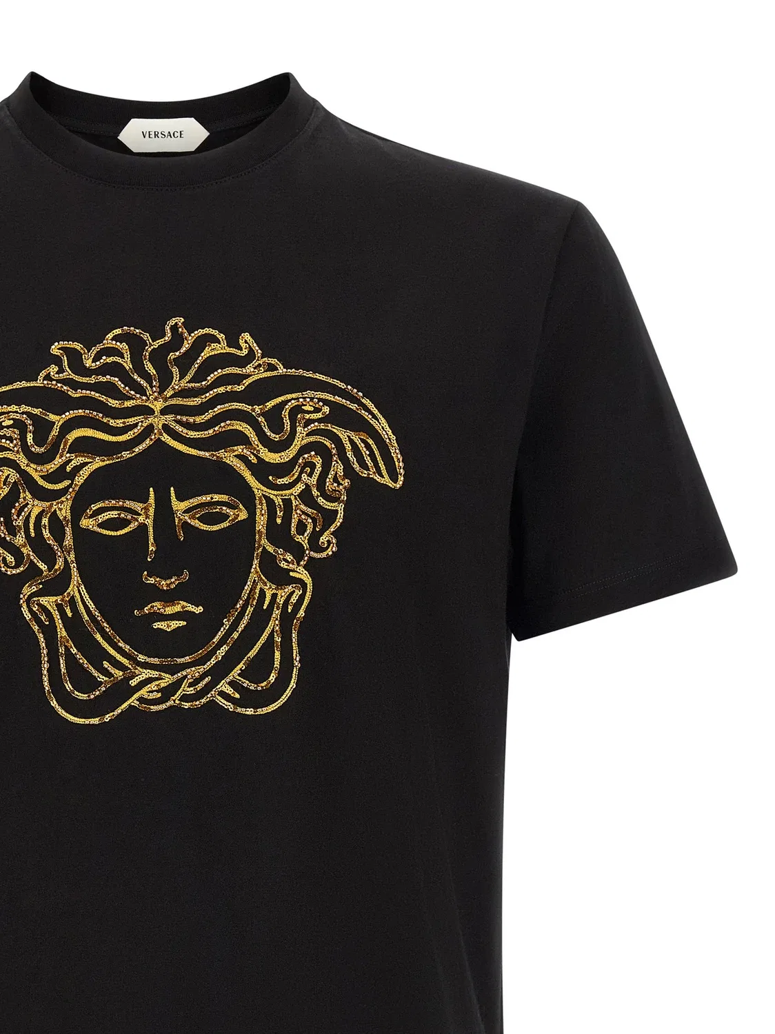 Футболка Медуза VERSACE, черный — фото 3