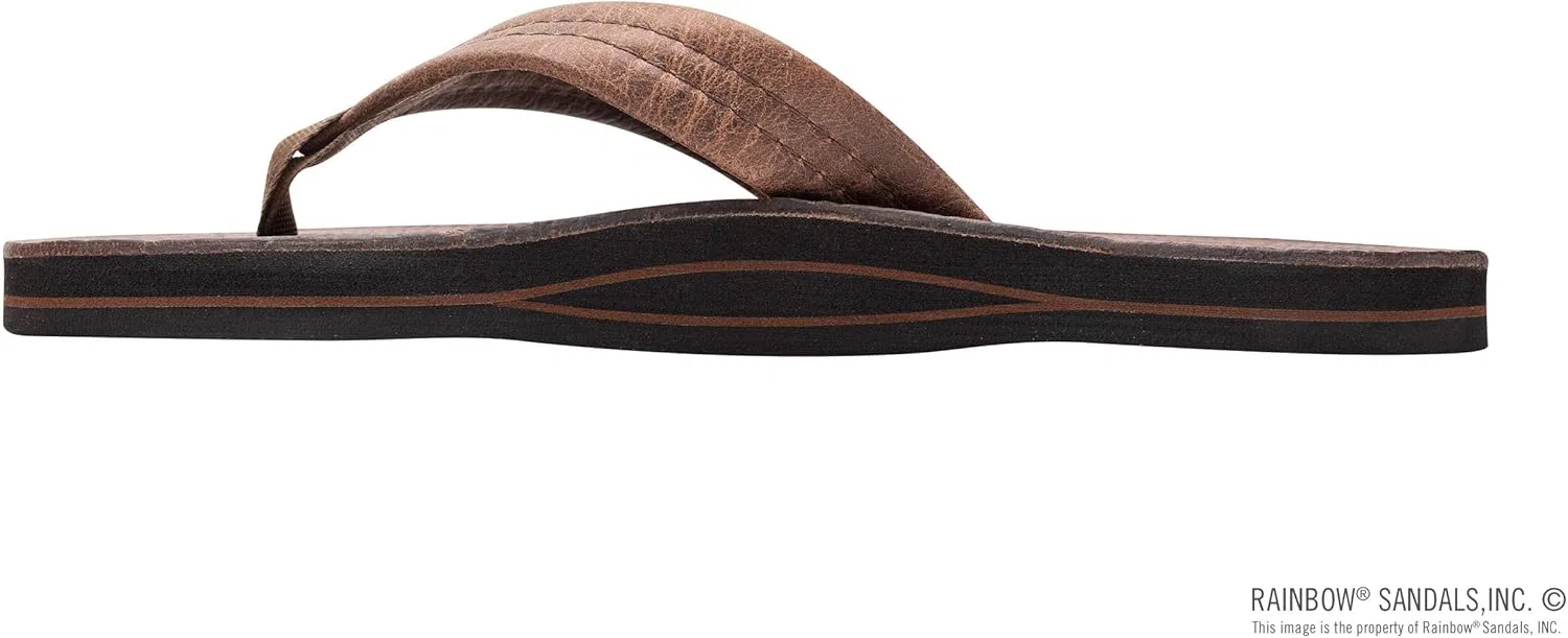 Сандалии из натуральной кожи мужские, дуб Rainbow Sandals — фото 2