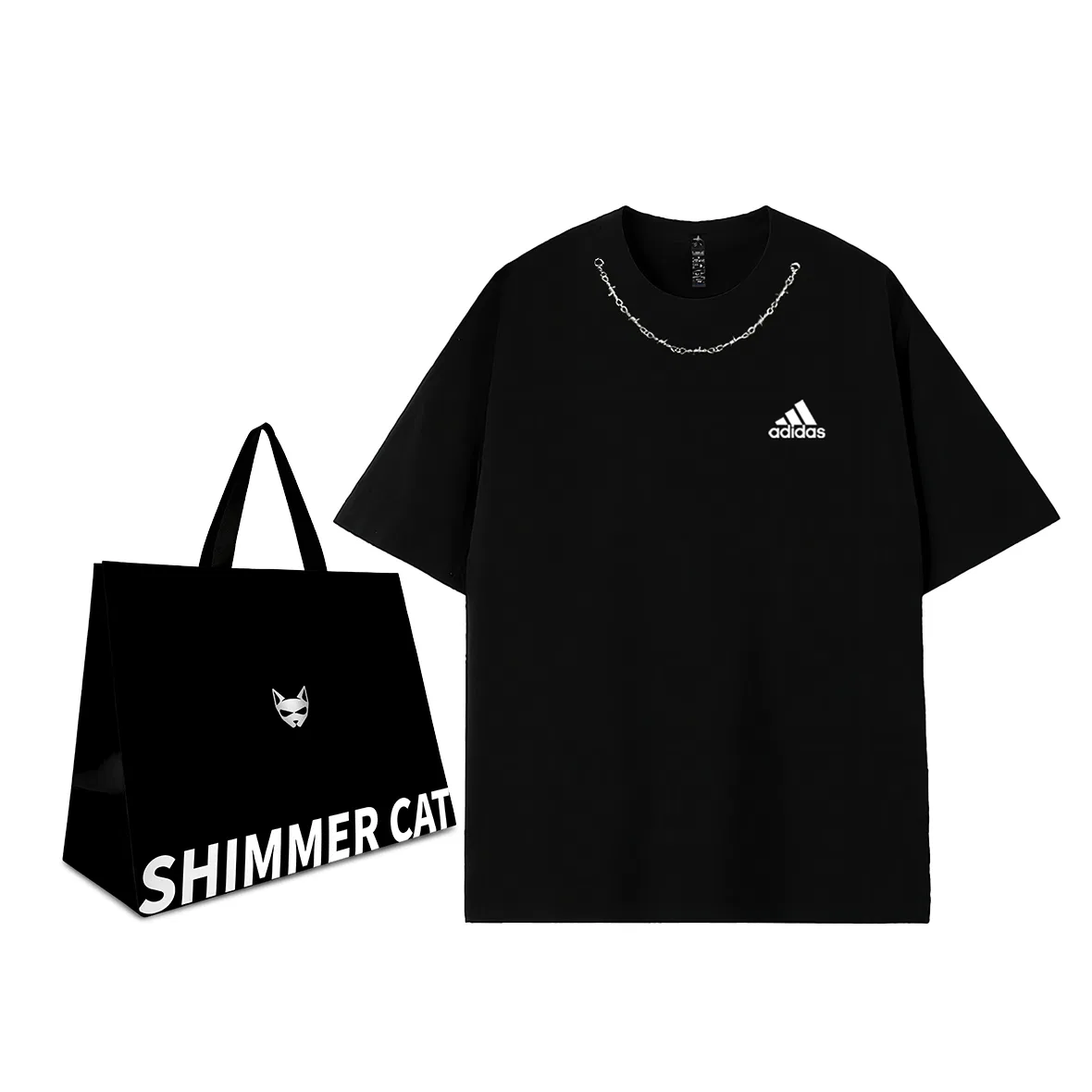 Футболка с принтом MUST HAVES Adidas, Premium Edition-Black