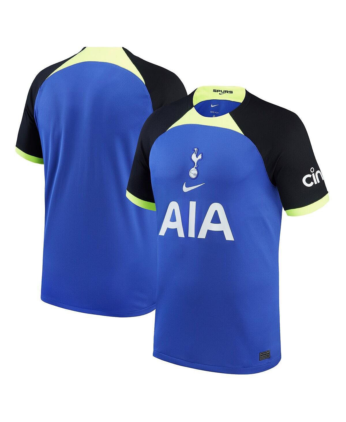 

Мужская синяя футболка тоттенхэм хотспур 2022/23 away breathe stadium, копия Nike, синий